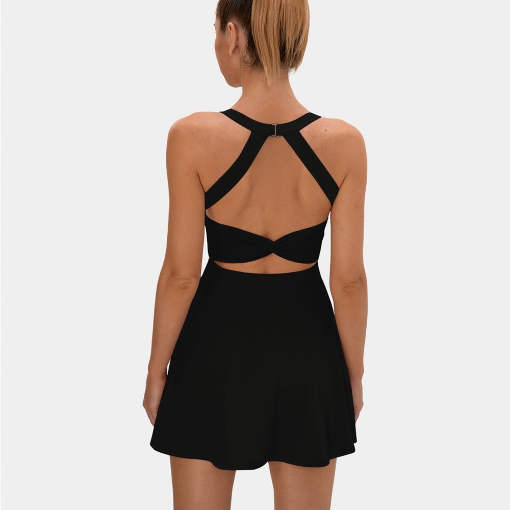 NWT Halara Backless Twisted Dress (easy peezy)